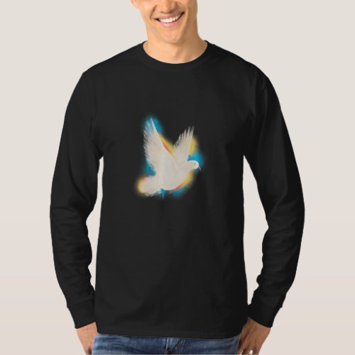 Dove Peace Symbol Holy Spirit Christian T_Shirt