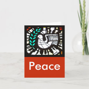 Dove -- Peace with Shakespeare Holiday Card