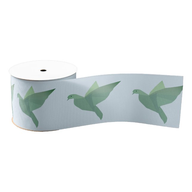 Dove Pigeon Art  Ribbon (Spool)