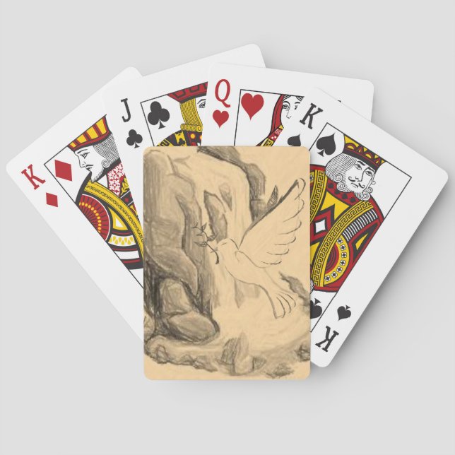 Dove Playing Card Deck (Back)