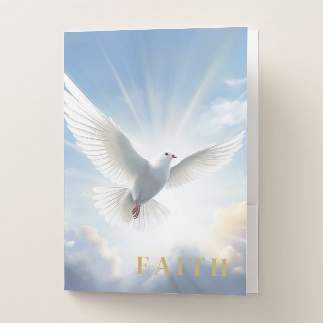 Dove Pocket Folder (Front)