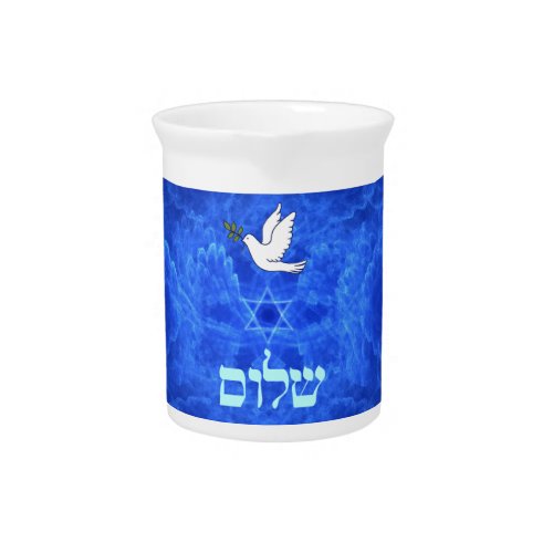 Dove _ Shalom Beverage Pitcher