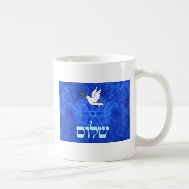 Dove - Shalom Coffee Mug (Right)
