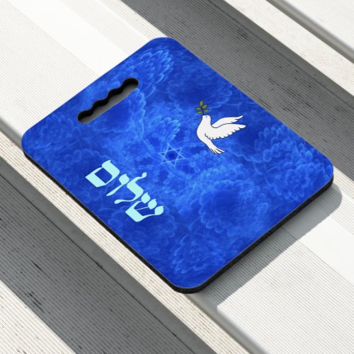 Dove _ Shalom Fractal Seat Cushion