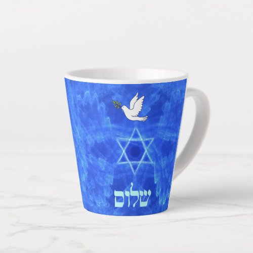 Dove _ Shalom Latte Mug