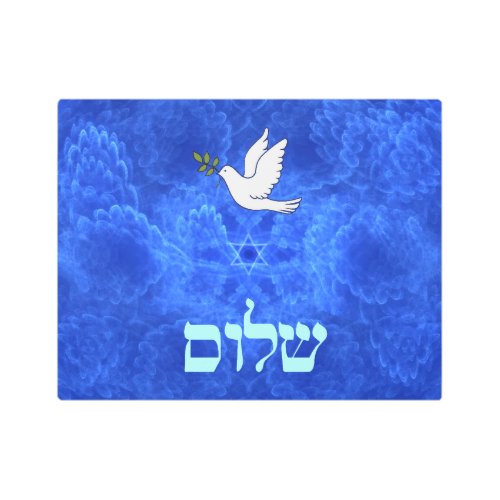 Dove _  Shalom Metal Print