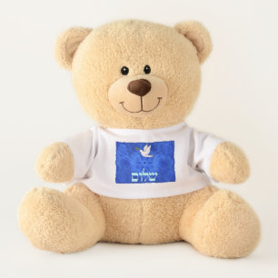 Dove - Shalom Teddy Bear