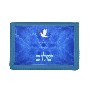 Dove - Shalom Trifold Wallet