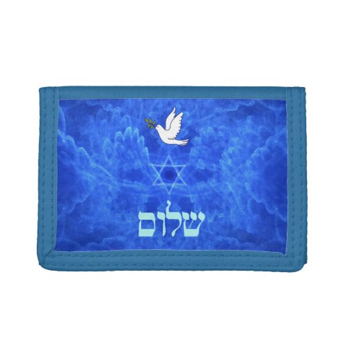 Dove _ Shalom Trifold Wallet