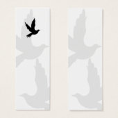 Dove Silhouette Bookmark (Front & Back)