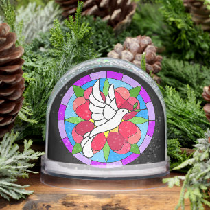 Dove Snow Globe