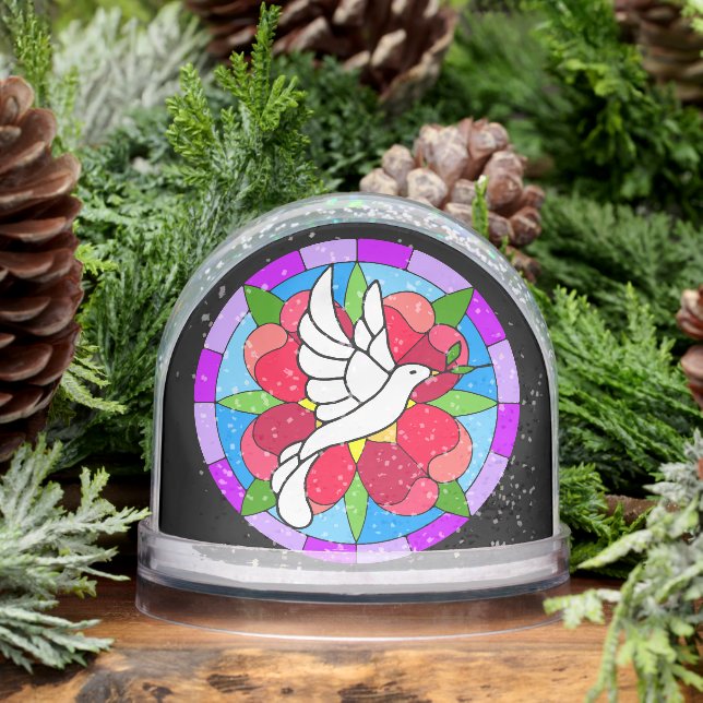 Dove Snow Globe (Winter)