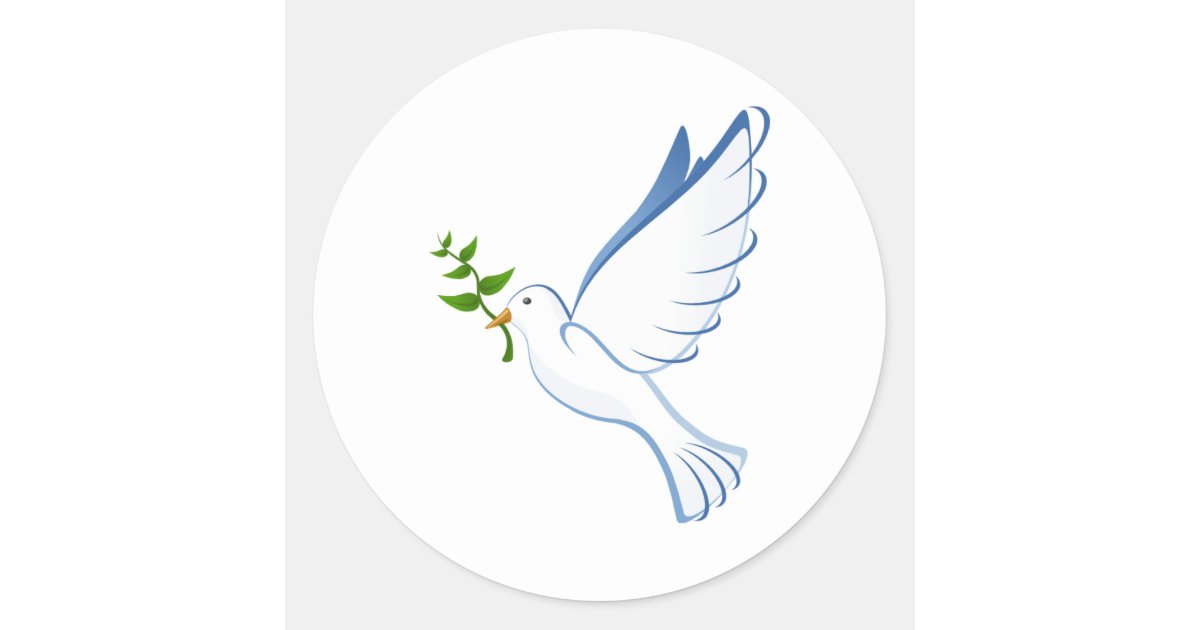 Ukrainian Peace Bird (original) Sticker for Sale by FRED B