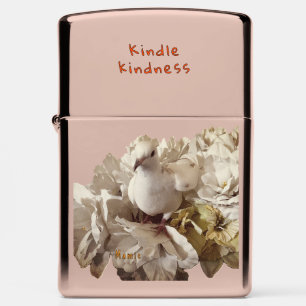 Dove w/ Initials or Name Zippo Lighter