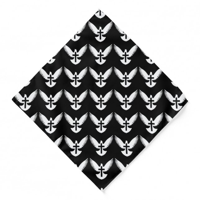 Dove with Cross Bandana (Front)