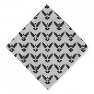 Dove with Cross Bandana