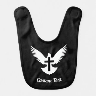 Dove with Cross Bib