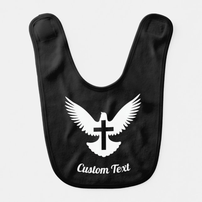 Dove with Cross Bib (Front)