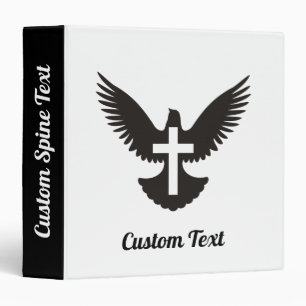 Dove with Cross Binder