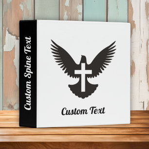 Dove with Cross Binder