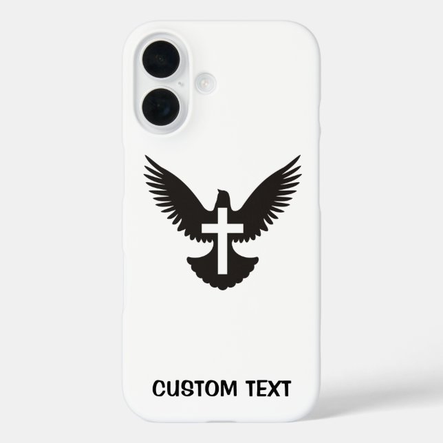 Dove with Cross Case-Mate iPhone Case (Back)