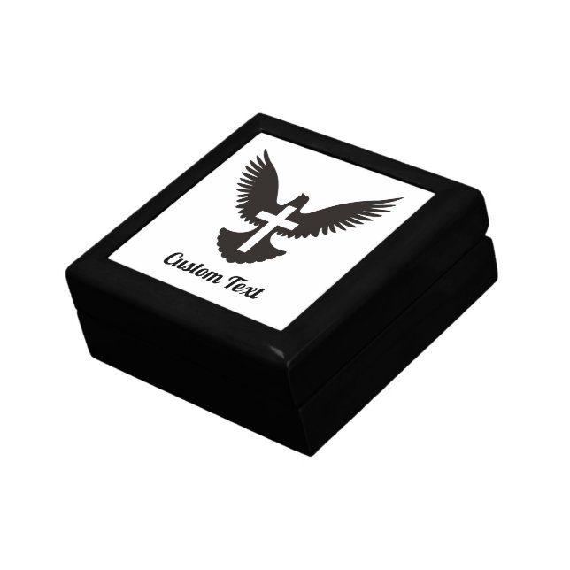 Dove with Cross Gift Box (Side)