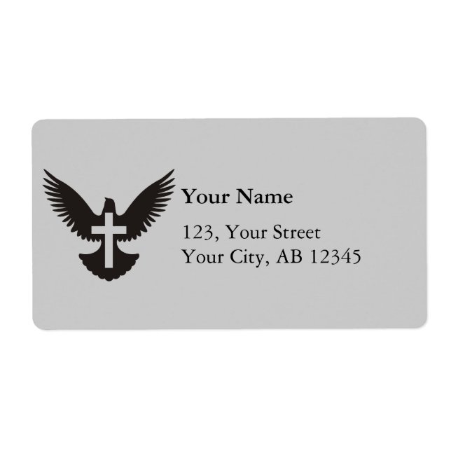 Dove with Cross Label (Front)