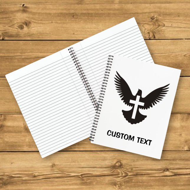 Dove with Cross Notebook (Creator Uploaded)