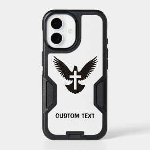 Dove with Cross iPhone 17 Case