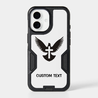 Dove with Cross iPhone 17 Case