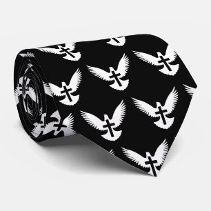 Dove with Cross Tie
