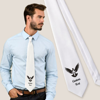 Dove with Cross Tie