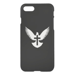 Dove with Cross iPhone SE/8/7 Case