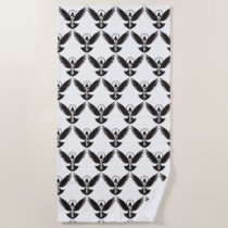 Dove with Key Beach Towel