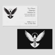 Dove with Key Business Card