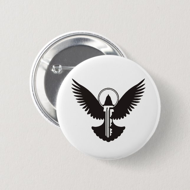 Dove with Key Button (Front & Back)