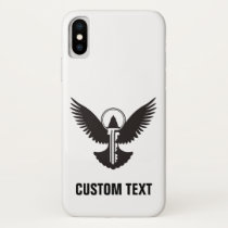 Dove with Key iPhone X Case