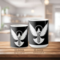 Dove with Key Coffee Mug
