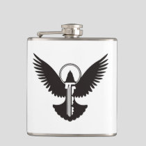 Dove with Key Flask