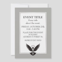 Dove with Key Invitation