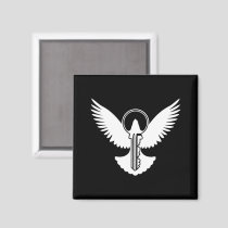 Dove with Key Magnet