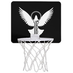 Dove with Key Mini Basketball Hoop