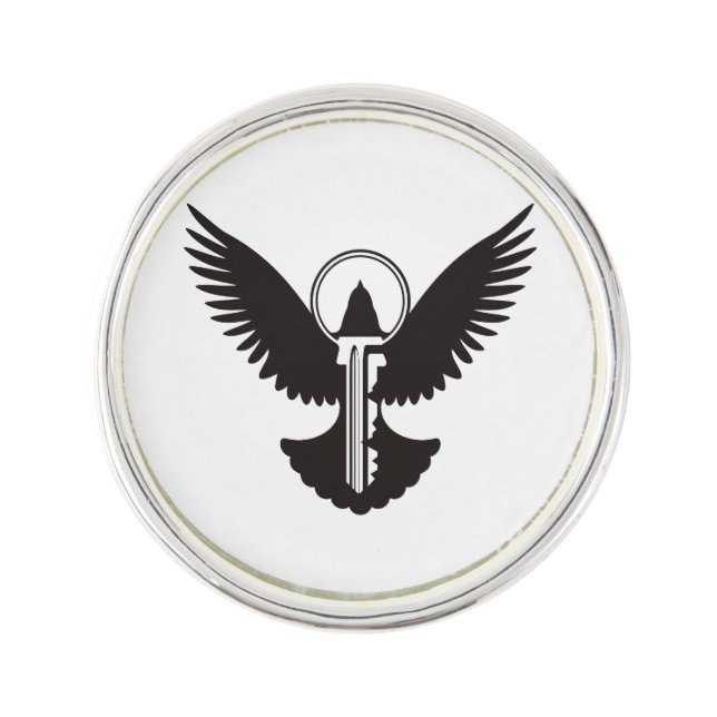 Dove with Key Pin (Front)