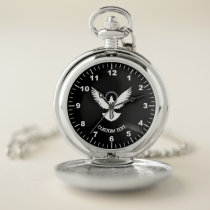 Dove with Key Pocket Watch