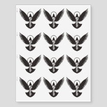 Dove with Key Temporary Tattoos