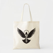 Dove with Key Tote Bag