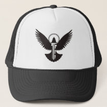 Dove with Key Trucker Hat