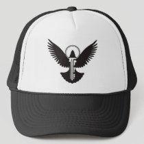 Dove with Key Trucker Hat