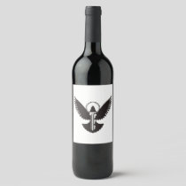 Dove with Key Wine Label