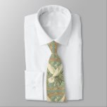 Dove With Olive Branch Christmas Design Neck Tie